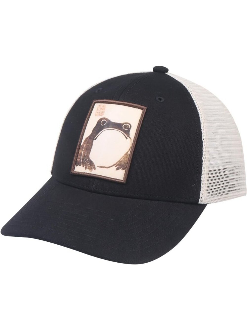 Grumpy Frog Adjustable Snapback Trucker Hat - Fun Cap for Adults & Teens, M-XL